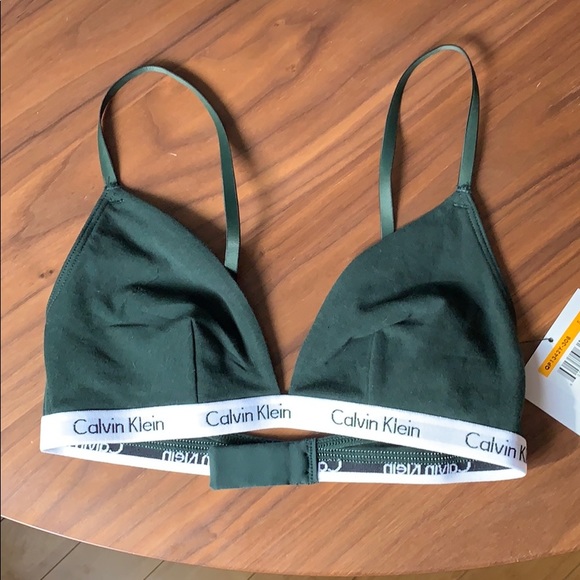 Calvin Klein Other - NWT Calvin Klein green bralette